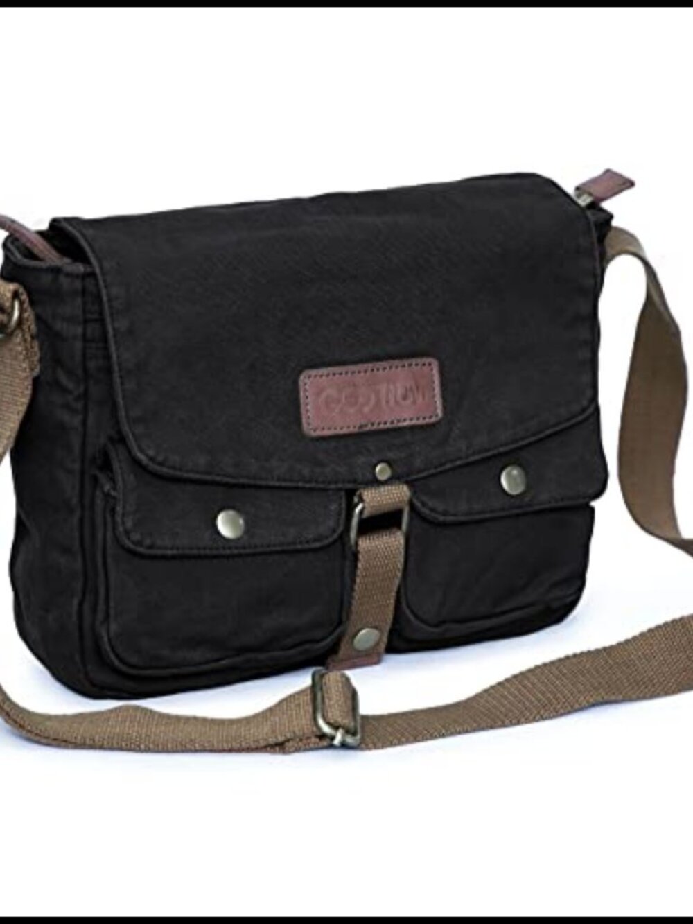 Canvas Messenger Bag Vintage Crossbody Shoulder Military Satchel